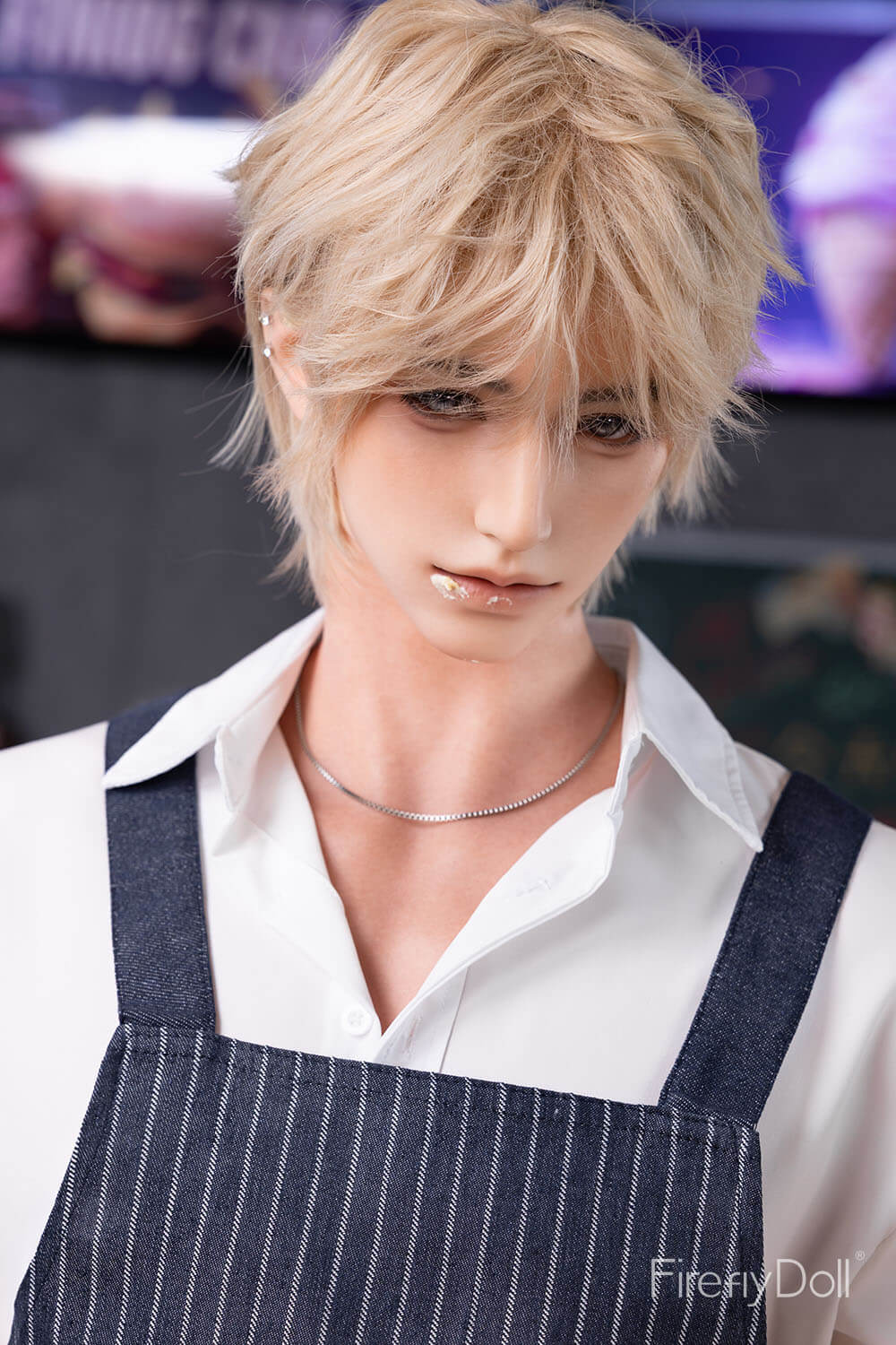 Firefly Doll 180cm (5ft9") Pastry Chef Silicone Sex Male Doll - Jiang Ling