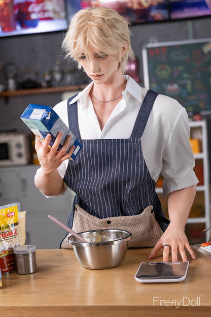 Firefly Doll 180cm (5ft9") Pastry Chef Silicone Sex Male Doll - Jiang Ling