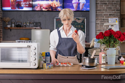 Firefly Doll 180cm (5ft9") Pastry Chef Silicone Sex Male Doll - Jiang Ling