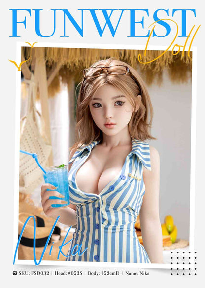 FunWest Doll 152cm (4ft11") Funwest Doll - D-Cup - Nika