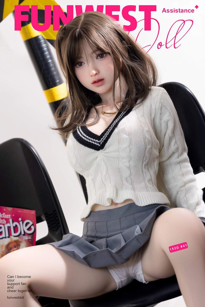 FunWest Doll 152cm (4ft9") Asian TPE Sex Doll Slim & Tender Fantasy Girl - D- Cup - Amy - In Stock | US Only