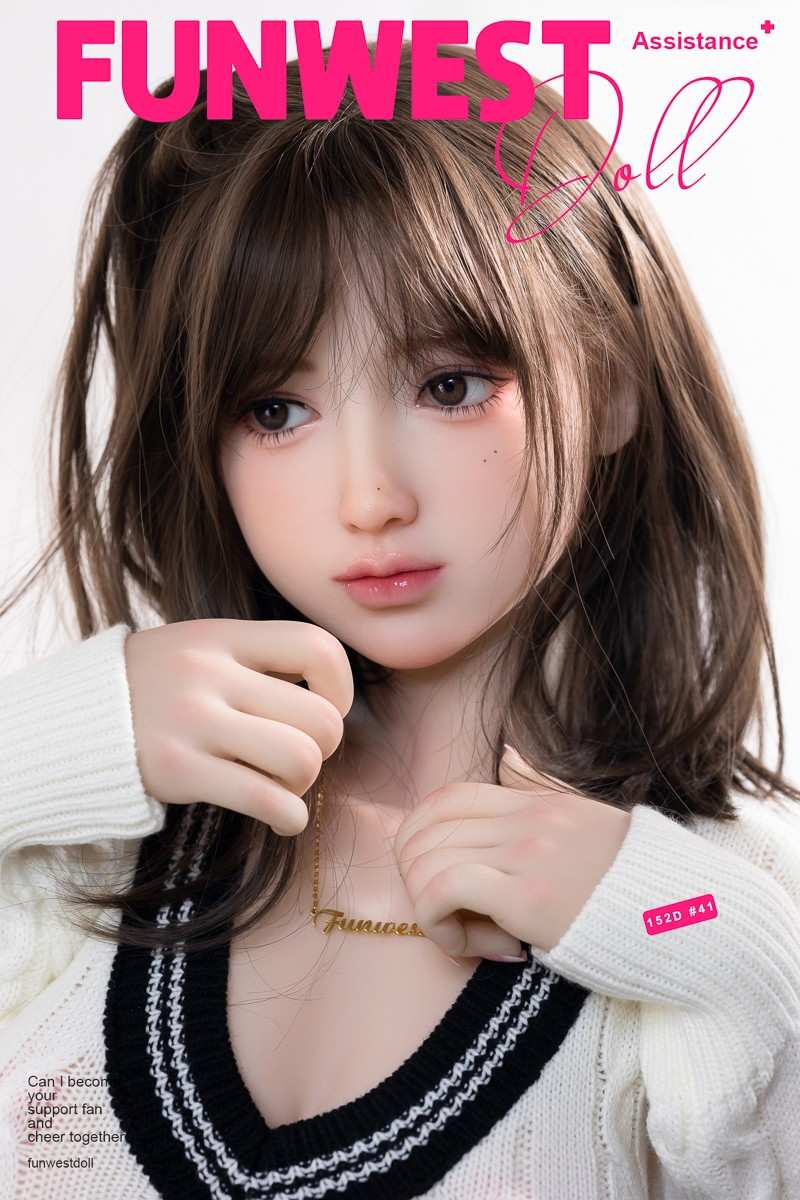 FunWest Doll 152cm (4ft9') D-Cup Asian TPE Sex Doll – Slim & Tender Fantasy Girl [EU Stock] - Amy