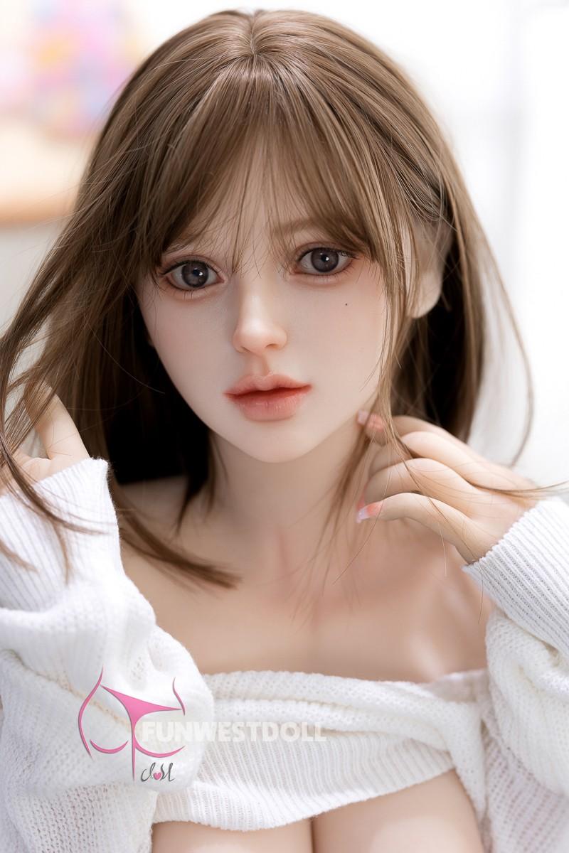 FunWest Doll 152cm (4ft9') D-Cup Slim Asian TPE Sex Doll – Tender Pool Girl Fantasy [EU Stock] - Lily