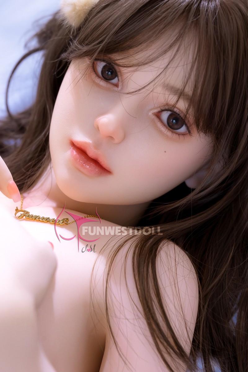 FunWest Doll 152cm (4ft9') D-Cup Slim Asian TPE Sex Doll – Tender & Sexy Girl [EU Stock] - Lily