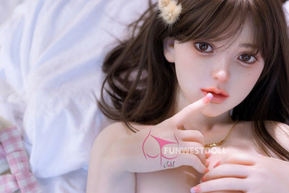 FunWest Doll 152cm (4ft9') D-Cup Slim Asian TPE Sex Doll – Tender & Sexy Girl [EU Stock] - Lily