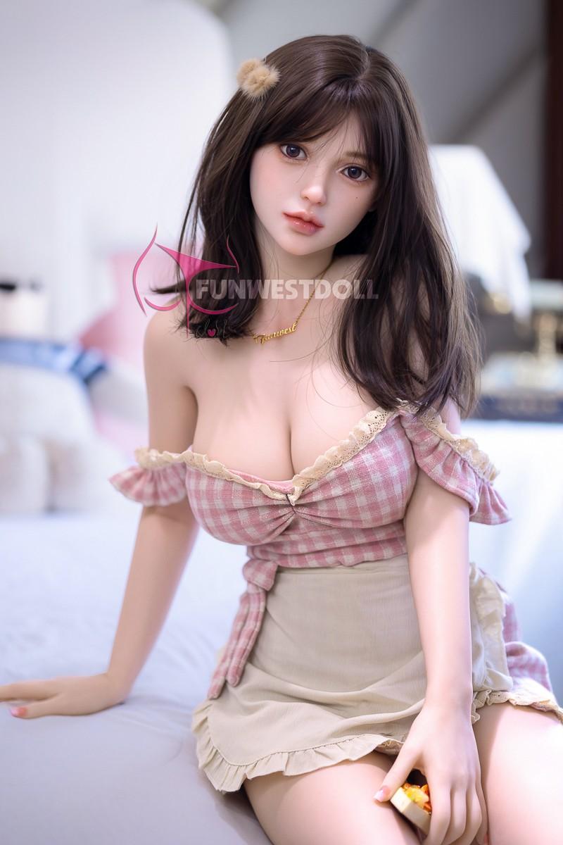 FunWest Doll 152cm (4ft9') D-Cup Slim Asian TPE Sex Doll – Tender & Sexy Girl [EU Stock] - Lily