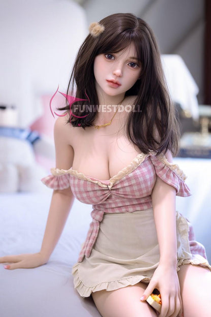 FunWest Doll 152cm (4ft9') D-Cup Slim Asian TPE Sex Doll – Tender & Sexy Girl [EU Stock] - Lily