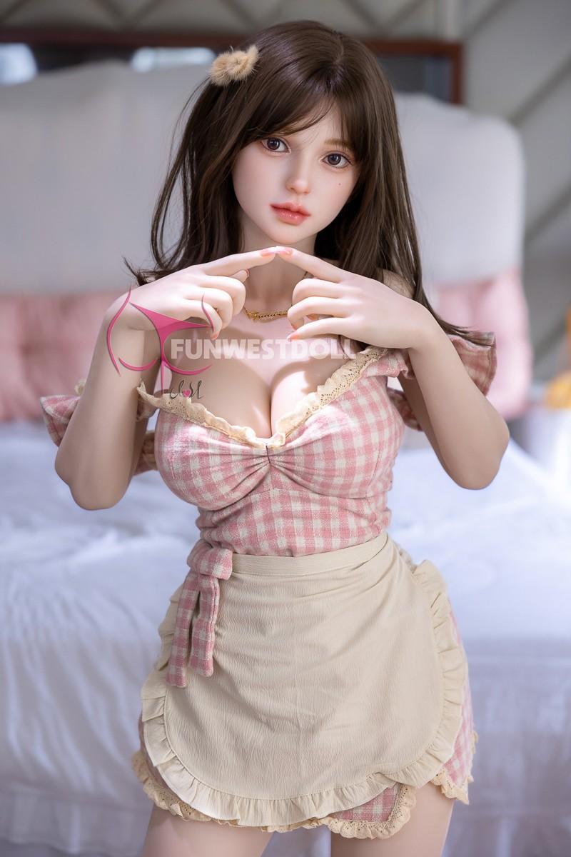 FunWest Doll 152cm (4ft9") Slim Asian TPE Sex Doll Tender & Sexy Girl - D-Cup - Lily - In Stock USA
