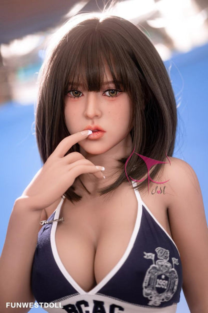 FunWest Doll 155cm (5ft1”) Asian Baseball Girl TPE Sex Doll - F-Cup - Darlene - In Stock | US Only