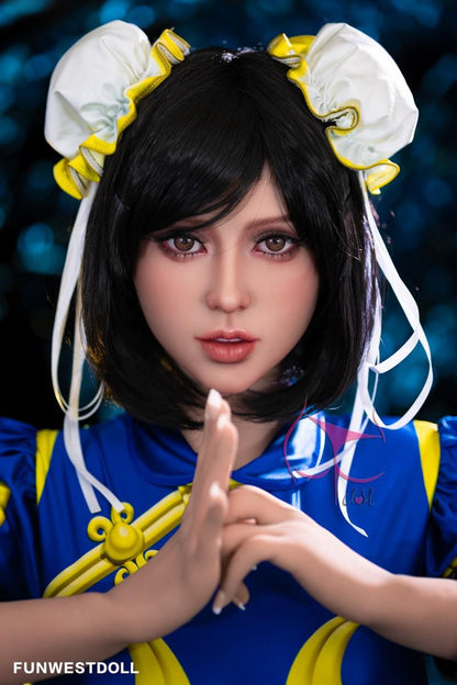 FunWest Doll 155cm (5ft1') F-Cup Chinese Street Fighter Sex Doll - Chun Li