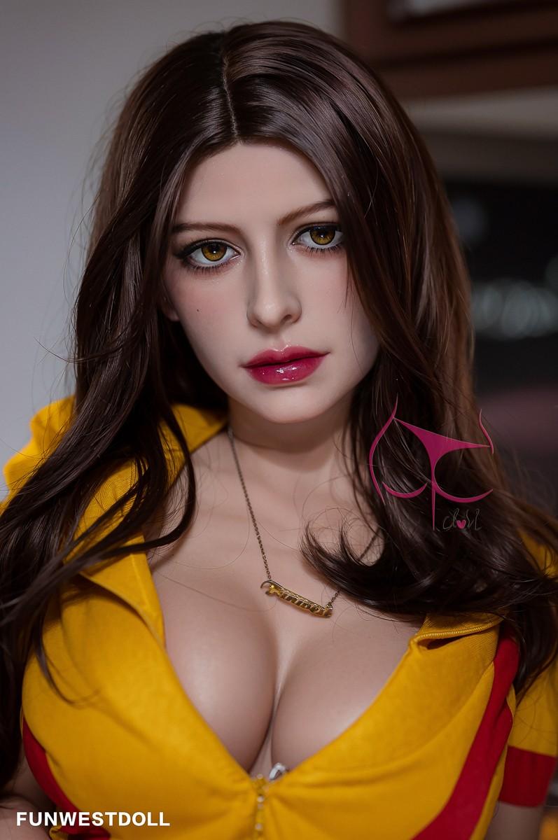 FunWest Doll 155cm (5ft1') F-Cup Companion Movie TPE Sex Doll with Juicy Butt - Zoey
