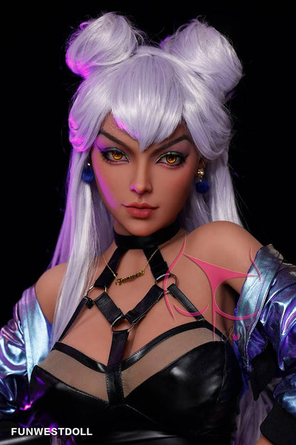 FunWest Doll 155cm (5ft1”) F-Cup The Ultimate White-Haired Anime Sex Doll - In Stock | EU Only - Yamato