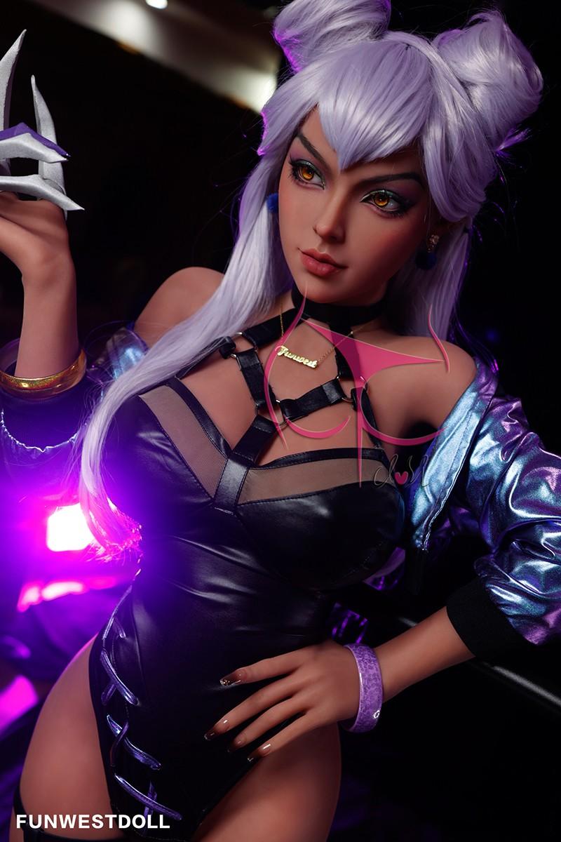 FunWest Doll 155cm (5ft1') F-Cup The Ultimate White-Haired Anime Sex Doll - In Stock | US Only
