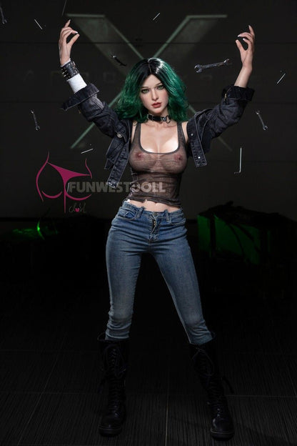 FunWest Doll 157cm (5f2") D-Cup Cosplay Silicone Sex Doll - Alexa