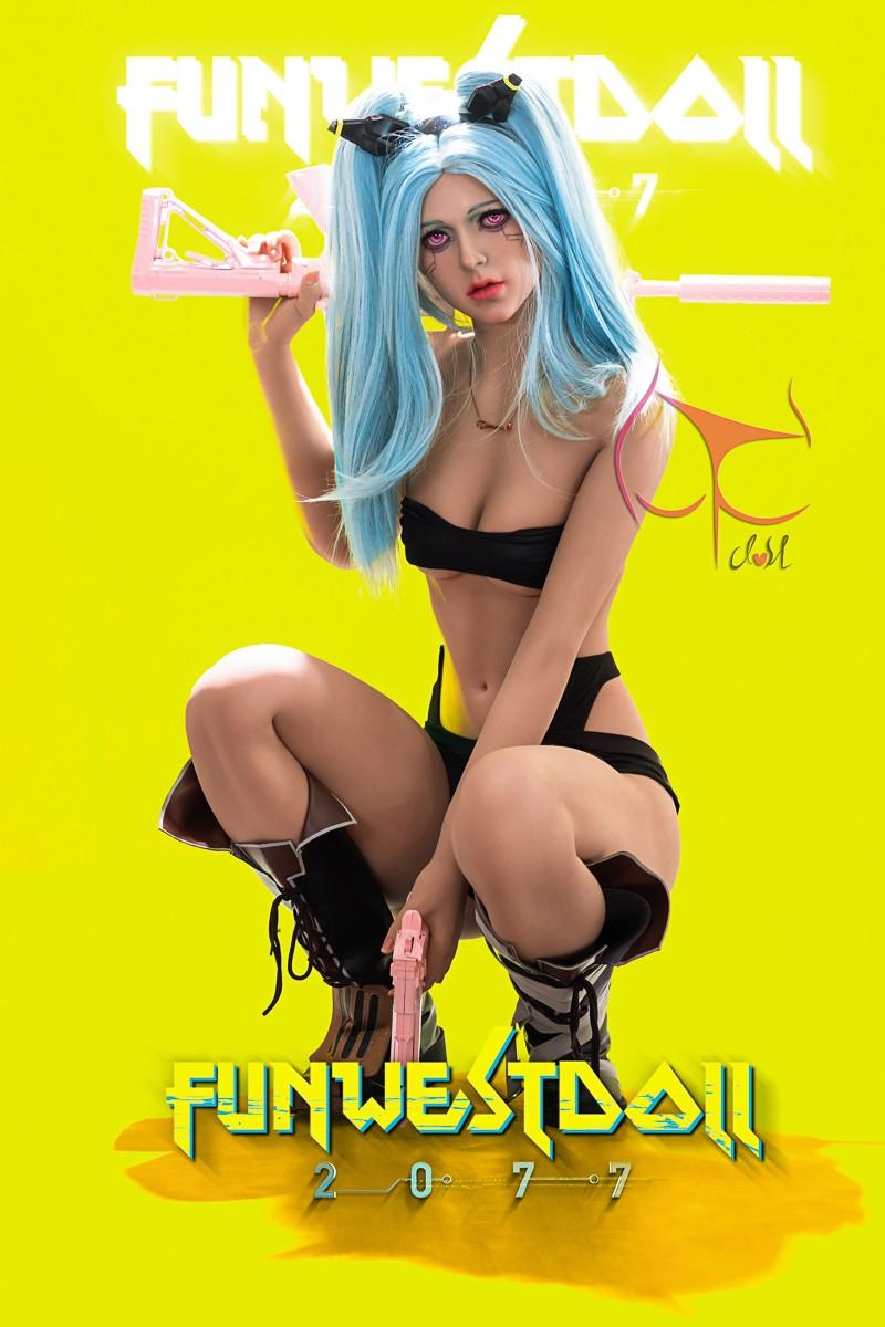 FunWest Doll 157cm (5ft2') C-Cup Fantasy Sex Doll with Small Breast - Assos