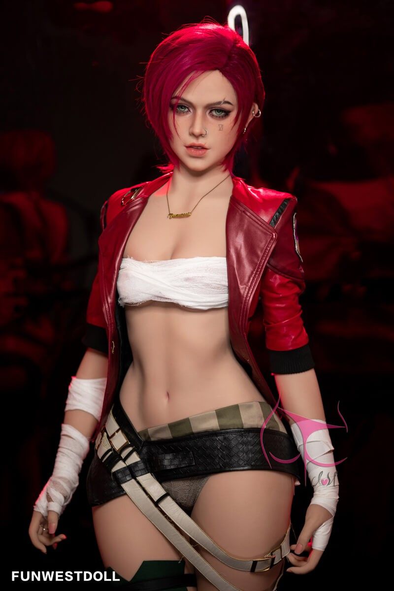 FunWest Doll 157cm (5ft2') C-Cup - Redhead Cosplay TPE Sex Doll [EU Stock] - Sophiemina