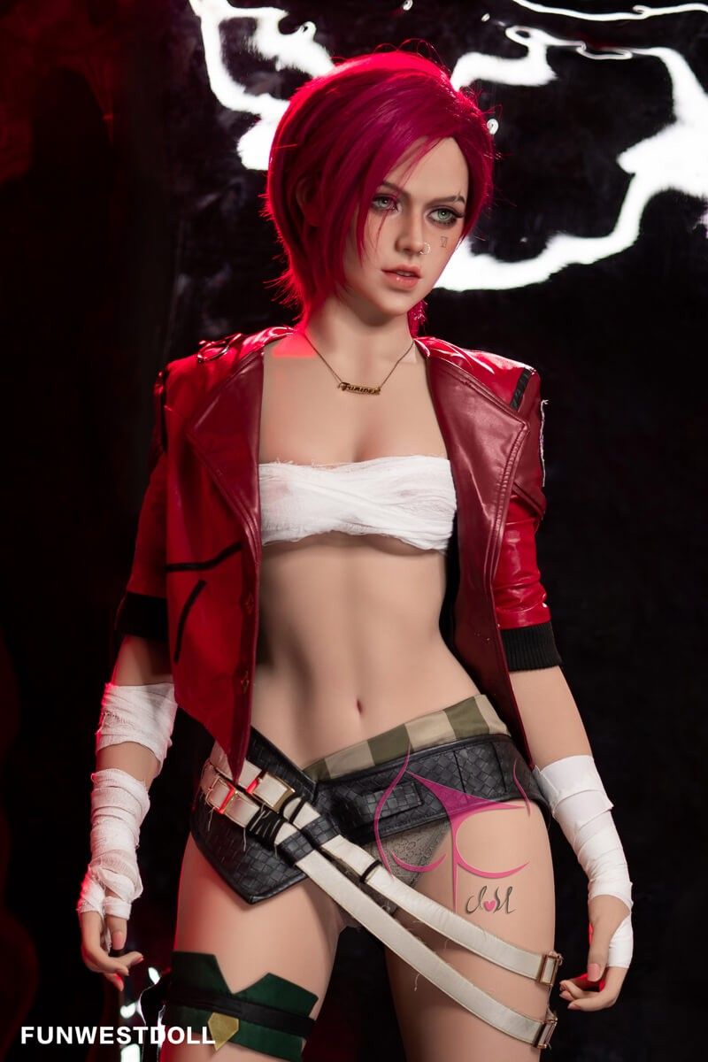 FunWest Doll 157cm (5ft2') C-Cup - Redhead Cosplay TPE Sex Doll [EU Stock] - Sophiemina
