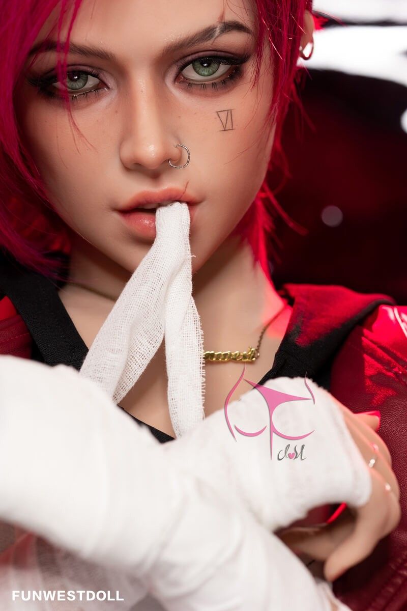 FunWest Doll 157cm (5ft2”) C-Cup - Redhead Cosplay TPE Sex Doll - In Stock | US Only