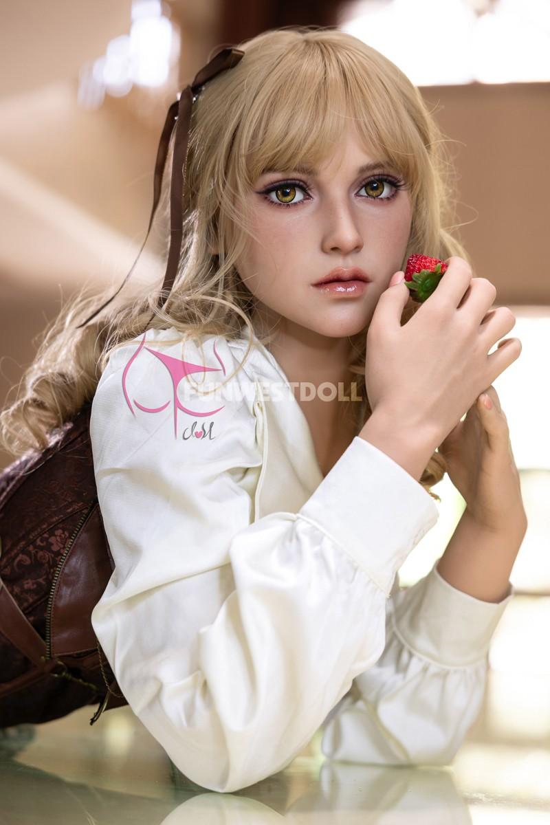 FunWest Doll 157cm (5ft2") Elegant Blonde German TPE Sex Doll - C-Cup - Bella - In Stock | USA