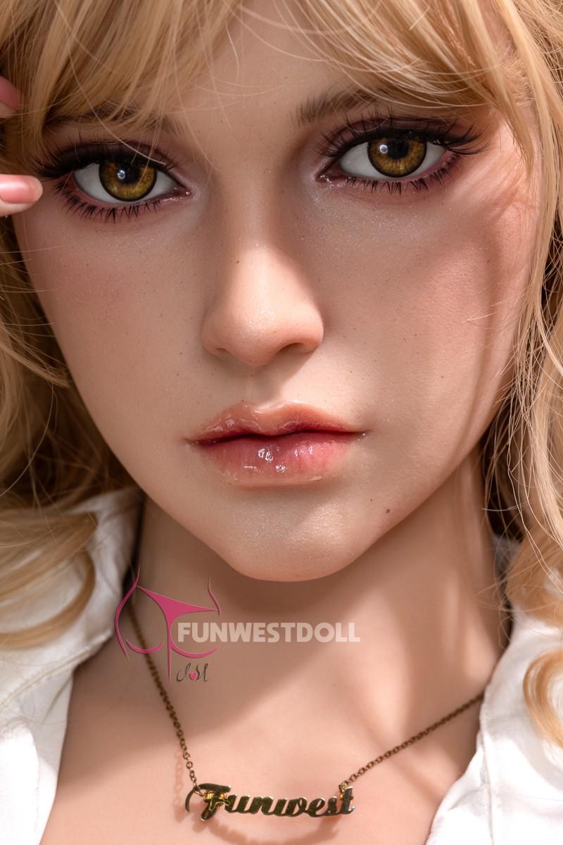 FunWest Doll 157cm (5ft2") Elegant Blonde German TPE Sex Doll - C-Cup - Bella - In Stock | USA
