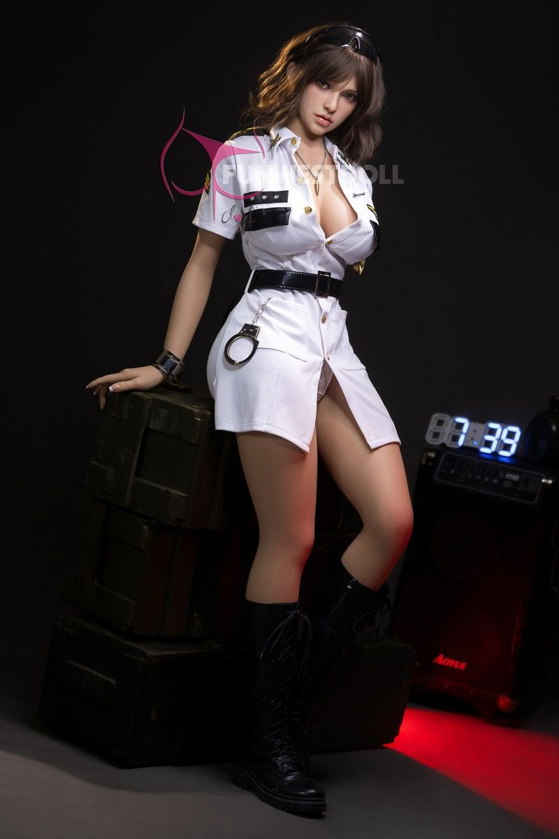 FunWest Doll 157cm (5ft2') G-Cup Curvy Life Like TPE Sex Doll with Big Boobs - Bella