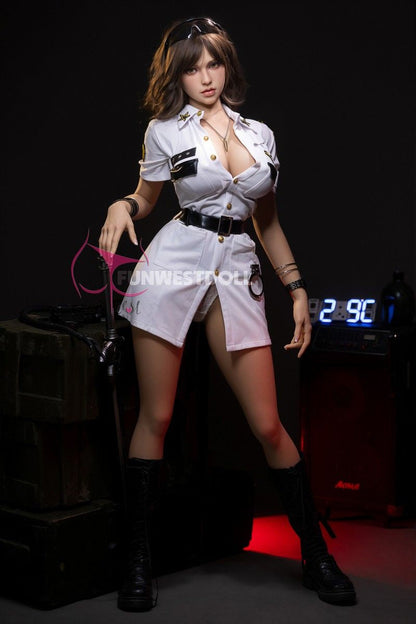 FunWest Doll 157cm (5ft2') G-Cup Curvy Life Like TPE Sex Doll with Big Boobs - Bella
