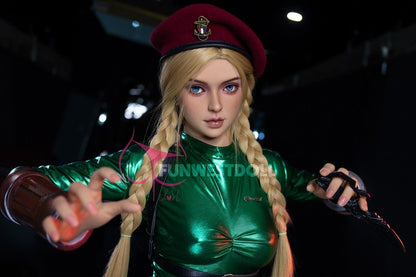 FunWest Doll 157cm (5ft2”) Street Fighter Anime Sex Doll - C-Cup - Cammy - In Stock | EU Only