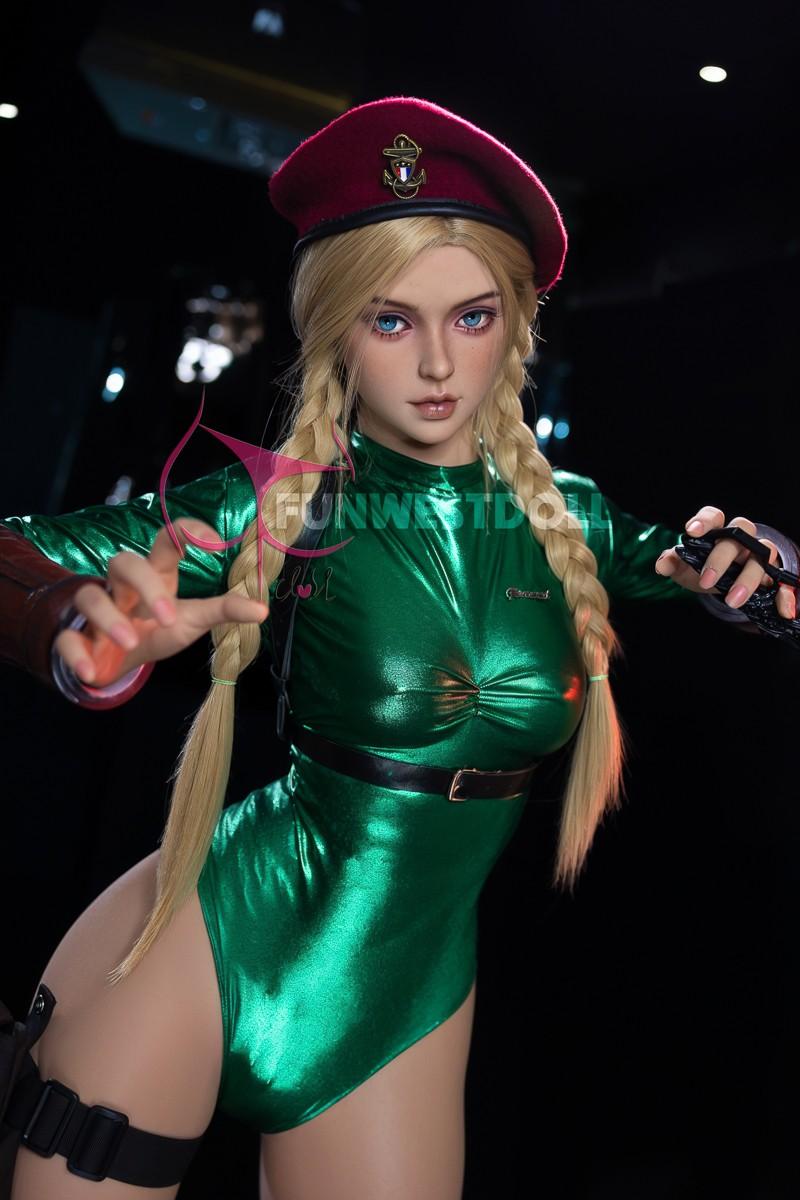 FunWest Doll 157cm (5ft2") Street Fighter Anime Sex Doll - C-Cup - Cammy - In Stock | US Only