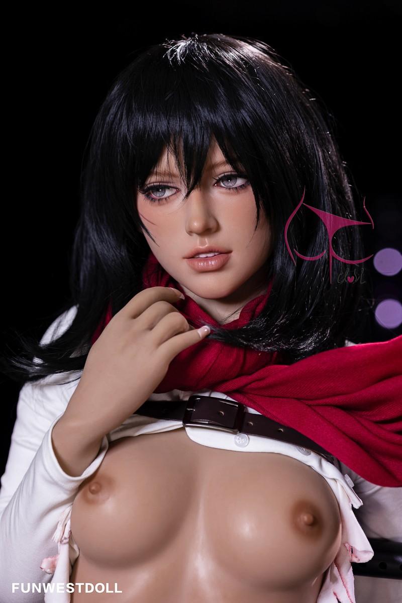 FunWest Doll 159cm (5ft2') A-Cup European Sex with Sex Doll - Chloe