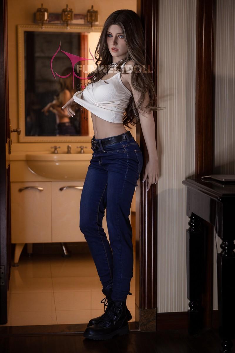 FunWest Doll 159cm (5ft2') A-Cup Real Doll Sex Doll with Tiny Breasts [EU Stock] - Jasmine