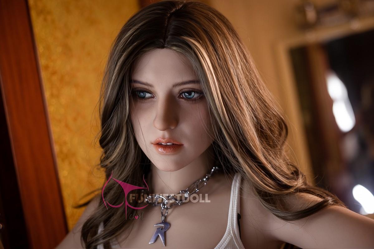 FunWest Doll 159cm (5ft2') A-Cup Real Doll Sex Doll with Tiny Breasts - Jasmine