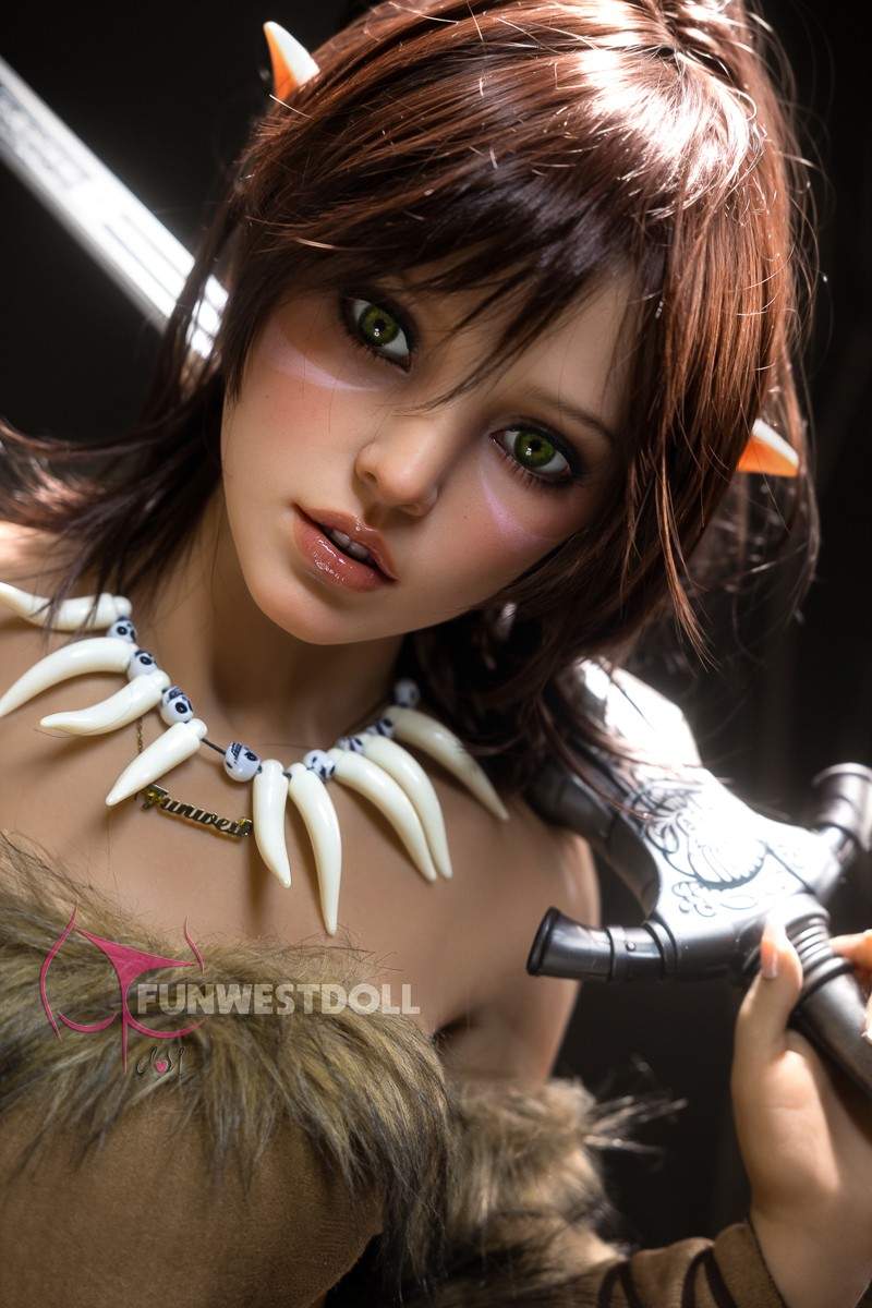FunWest Doll 159cm (5ft2') A-Cup Realistic Elf Sex Doll - Kylie