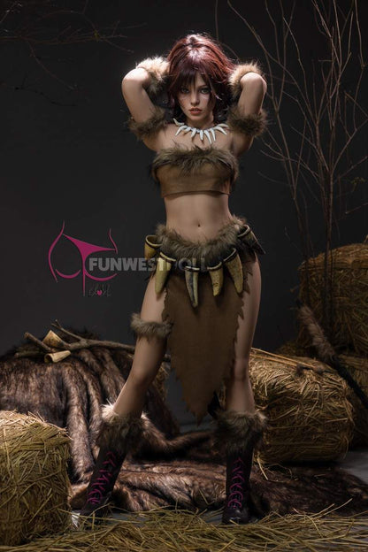 FunWest Doll 159cm (5ft2') A-Cup Realistic Elf Sex Doll - Kylie