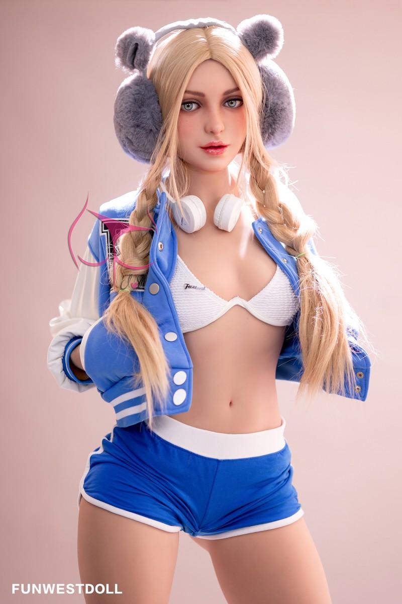 159cm (5ft2') A-Cup Small Tits Irish Blonde Tpe SexDoll - Eudora, FunWest Doll, , Sexy Real Sex Dolls
