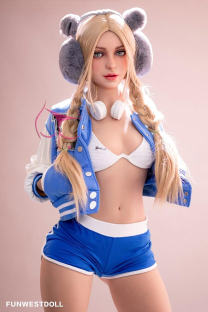 159cm (5ft2') A-Cup Small Tits Irish Blonde Tpe SexDoll - Eudora, FunWest Doll, , Sexy Real Sex Dolls