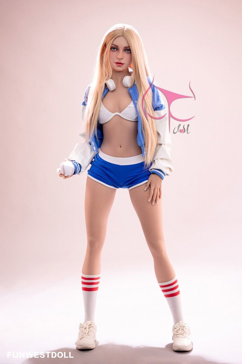 159cm (5ft2') A-Cup Small Tits Irish Blonde Tpe SexDoll - Eudora, FunWest Doll, , Sexy Real Sex Dolls