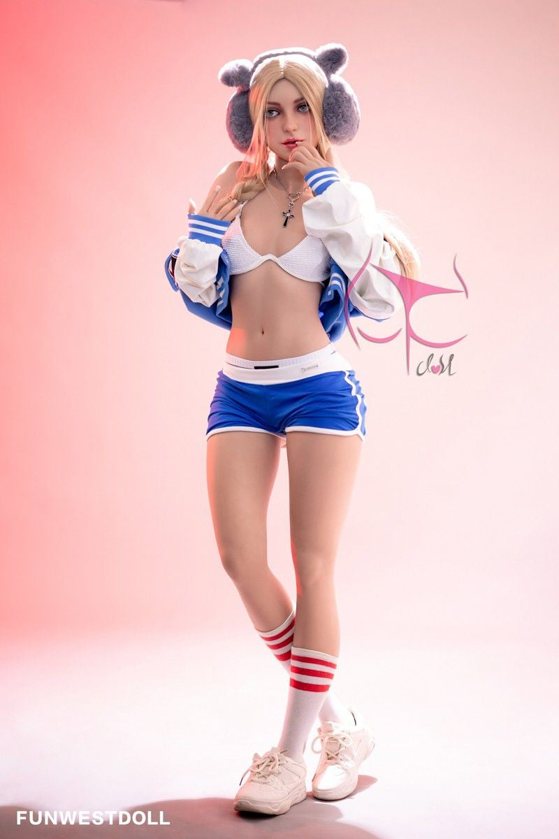 FunWest Doll 159cm (5ft2') A-Cup Small Tits Irish Blonde Tpe SexDoll - In Stock | US Only