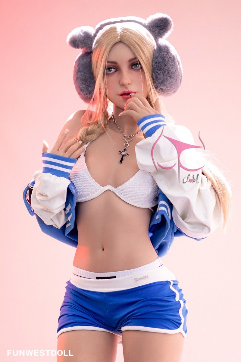 FunWest Doll 159cm (5ft2') A-Cup Small Tits Irish Blonde Tpe SexDoll - In Stock | US Only
