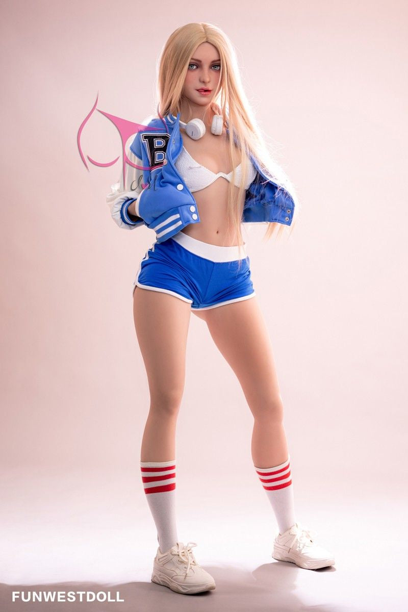 FunWest Doll 159cm (5ft2') A-Cup Small Tits Irish Blonde Tpe SexDoll - In Stock | US Only