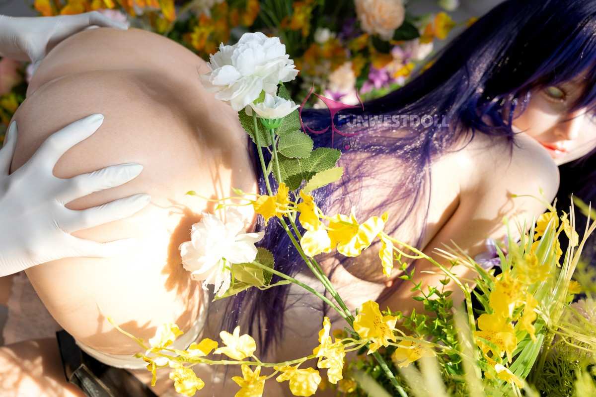 FunWest Doll 159cm (5ft2") Hinata Hyūga Silicone Sex Doll – Fantasy Cosplay - A-Cup - In Stock | US Only