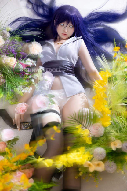 FunWest Doll 159cm (5ft2") Hinata Hyūga Silicone Sex Doll – Fantasy Cosplay - A-Cup - In Stock | US Only