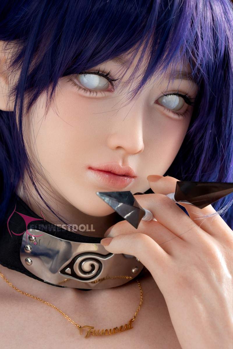 FunWest Doll 159cm (5ft2") Hinata Hyūga Silicone Sex Doll – Fantasy Cosplay - A-Cup - In Stock | US Only
