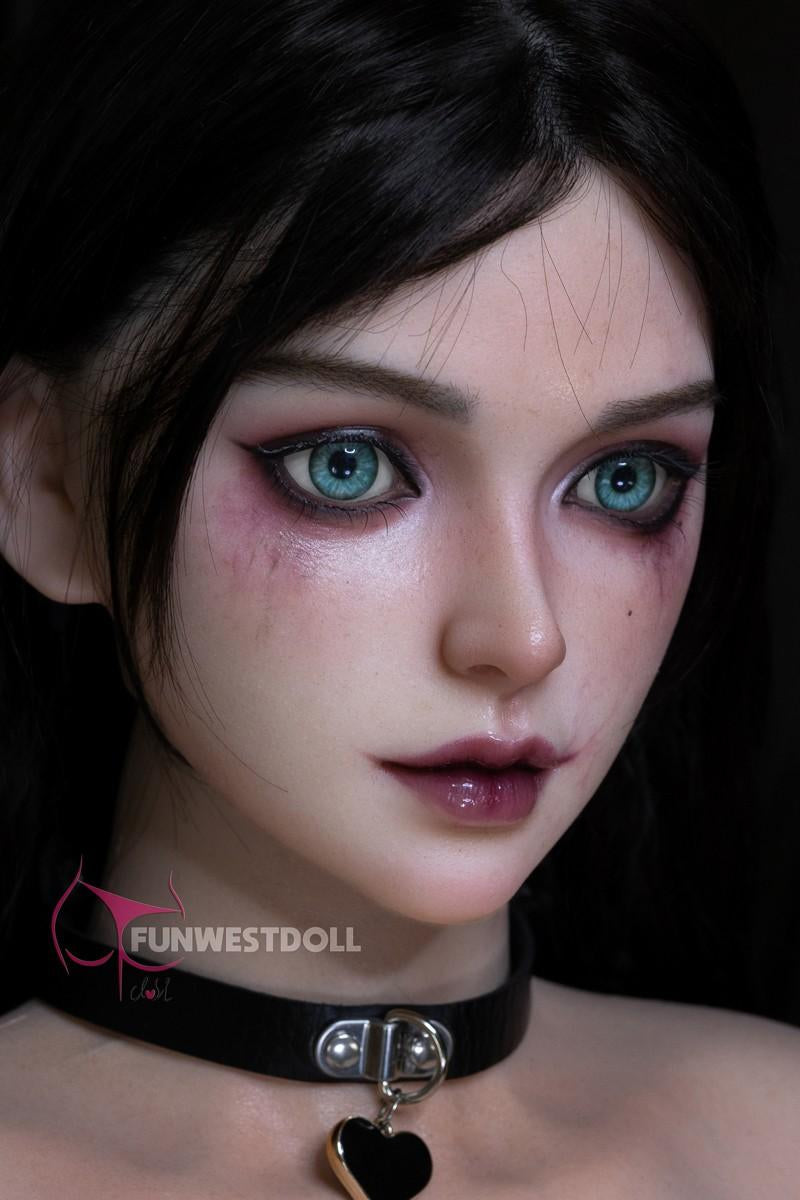 FunWest Doll 160cm (5f3') E-Cup Creepy Silicone Sex Doll with Curvy Body - Lily