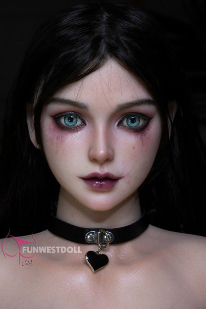 FunWest Doll 160cm (5f3') E-Cup Creepy Silicone Sex Doll with Curvy Body - Lily