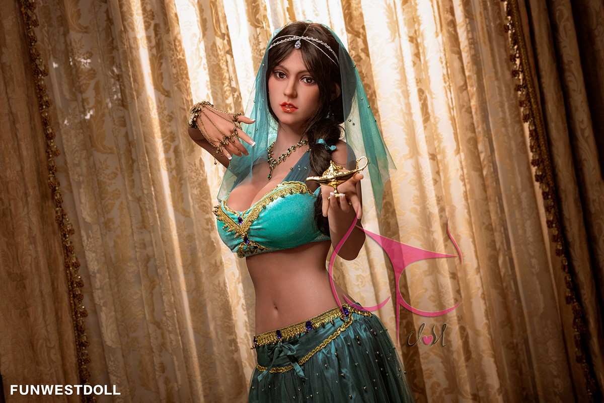 FunWest Doll 162cm (5ft4') F-Cup BestRealDoll Indian Sharvari TPE Sex Doll - Wagh