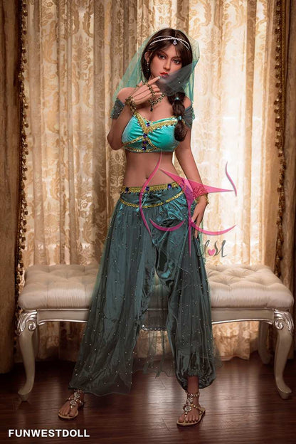 FunWest Doll 162cm (5ft4') F-Cup BestRealDoll Indian Sharvari TPE Sex Doll - Wagh