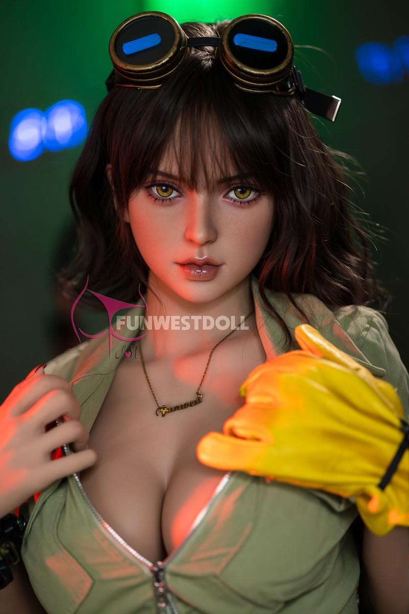 FunWest Doll 162cm (5ft4') F-Cup Real TPE Sex Doll - Lilly