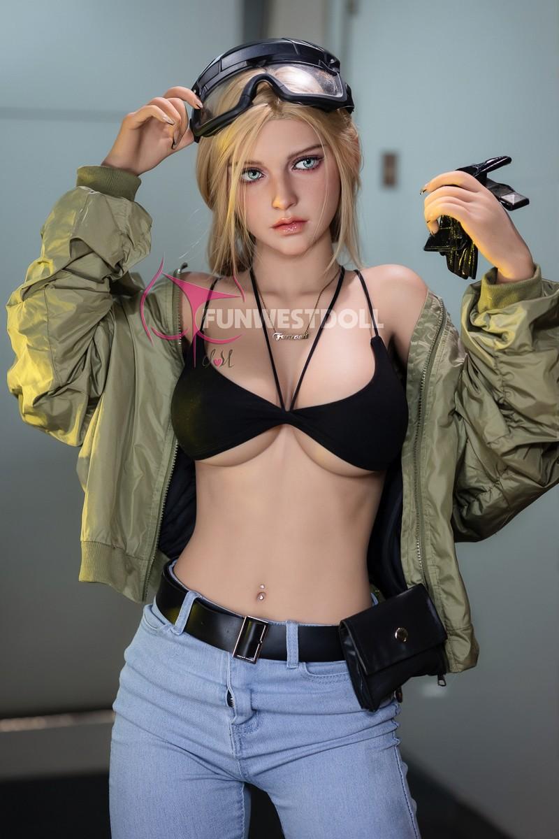 FunWest Doll 162cm (5ft4') F-Cup Tifa Sex Doll Onahole - Bella