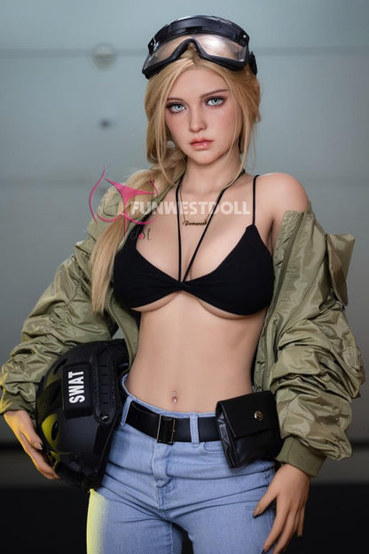 FunWest Doll 162cm (5ft4') F-Cup Tifa Sex Doll Onahole - Bella
