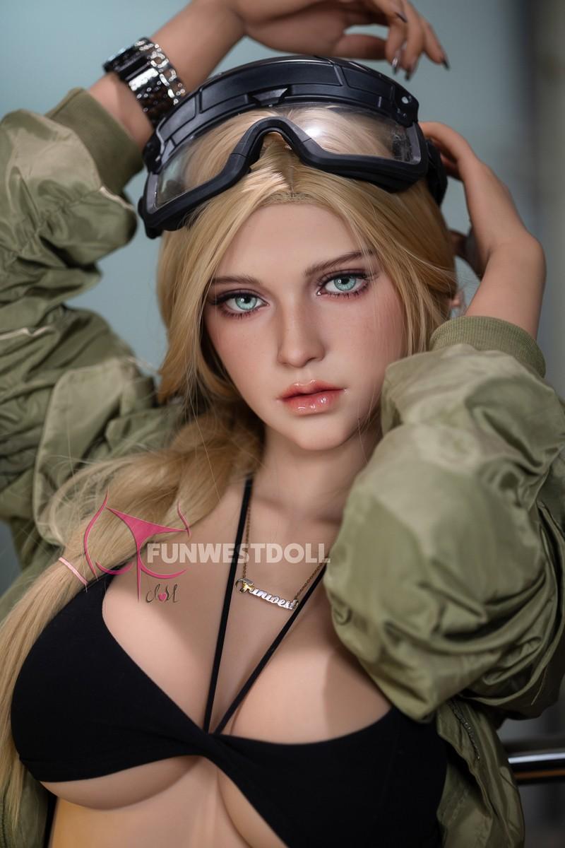 FunWest Doll 162cm (5ft4') F-Cup Tifa Sex Doll Onahole [EU Stock] - Bella